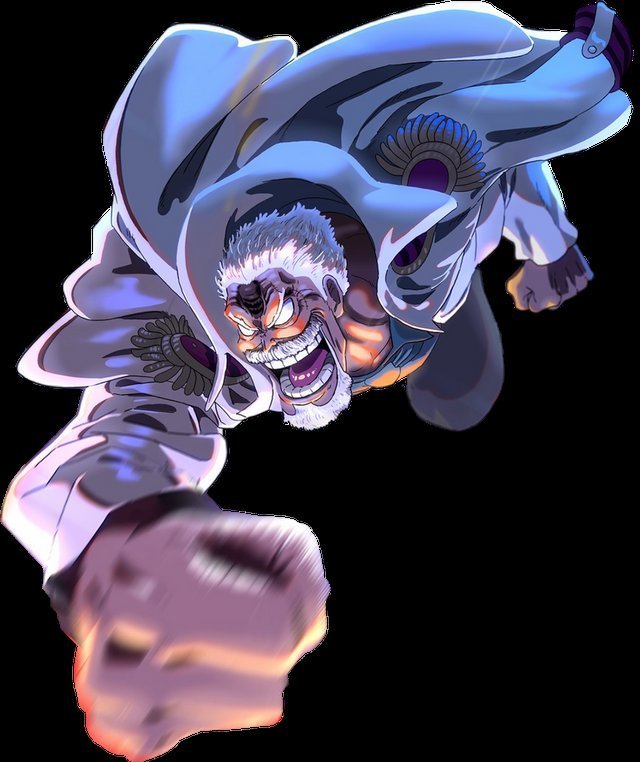 Monkey D. Garp — Vice Admiral / Hero of Marines